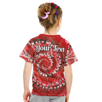 (Custom Personalised) Africa Tie Dye T Shirt KID Red Fashion LT13 - Wonder Print Shop