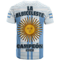 Argentina T Shirt Football 2022 Vamos La Albiceleste - Wonder Print Shop