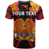 Custom Papua New Guinea T Shirt PNG Bird Of Paradise Polynesian Pattern - Wonder Print Shop