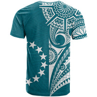 Cook Islands Tatau T Shirt Symbolize Passion Stars Version Blue LT13 - Wonder Print Shop