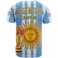Argentina Football T Shirt World Champions 2022 Dream Come True LT13 - Wonder Print Shop