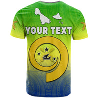 Custom Malampa Province T Shirt Native Canoe Mix Vanuatu Pig Tusk Green Version - Wonder Print Shop