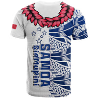Toa Samoa Rugby T Shirt Siamupini Ula Fala White LT13 - Wonder Print Shop
