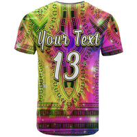 Custom African T Shirt Tie Dye Special Dashiki Pattern LT13 - Wonder Print Shop