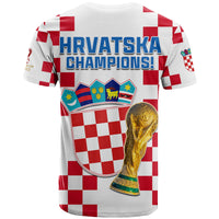 Croatia Football T Shirt World Cup Champions 2022 Hrvatska LT13 - Wonder Print Shop