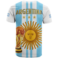 Argentina Football T Shirt FIFA 2022 World Cup Champions LT13 - Wonder Print Shop