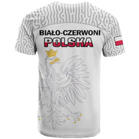 Poland Football T Shirt Polska World Cup 2022 White - Wonder Print Shop