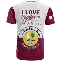 Qatar T Shirt Laeeb Mascot World Cup 2022 Welcome To Qatari - Wonder Print Shop