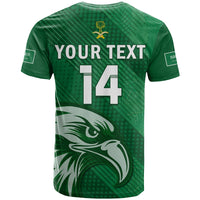 Custom Saudi Arabia Football T Shirt Green Falcons World Cup 2022 - Wonder Print Shop