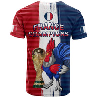 France Football T Shirt Les Bleus Champions World Cup 2022 - Wonder Print Shop
