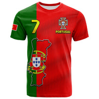 Custom Portugal T Shirt Football 2022 Style Flag Portuguese Champions LT13 - Wonder Print Shop