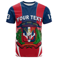 Custom Dominican Republic T Shirt Dominicana Style Sporty LT13 - Wonder Print Shop