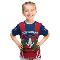 Dominican Republic T Shirt KID Dominicana Style Sporty LT13 - Wonder Print Shop
