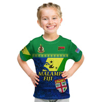 Malampa Fiji Day T Shirt Vanuatu Polynesia mix Flowers LT13 - Wonder Print Shop