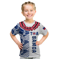 Toa Samoa Rugby T Shirt Siamupini Ula Fala White LT13 - Wonder Print Shop