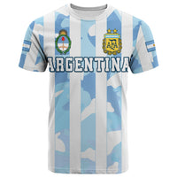 Argentina Football T Shirt AFA Champions 2022 Sporty Style - Wonder Print Shop