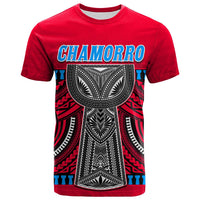 Custom Guam Chamorro T Shirt Latte Stone Red Polynesian Haligi LT13 - Wonder Print Shop