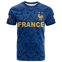 France Football T Shirt Elegant Lily World Cup Les Bleus Le Champion LT13 - Wonder Print Shop