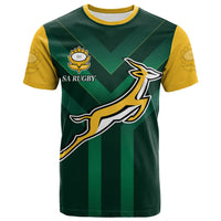 Custom South Africa Rugby T Shirt Springboks King Protea Go Bokke LT13 - Wonder Print Shop