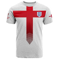 Custom England Football T Shirt Come On Three Lions Soccer Champions World Cup Ver.01 LT13 - Wonder Print Shop