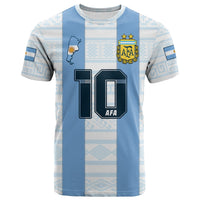 Custom Argentina T Shirt Football 2022 Vamos La Albiceleste - Wonder Print Shop
