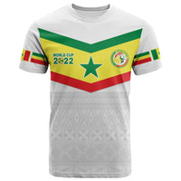 Custom Senegal T Shirt Football 2022 Champion Teranga Lions Mix African Pattern LT13 - Wonder Print Shop