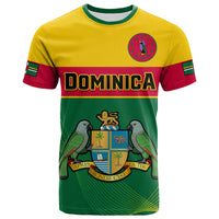 Dominica T Shirt Dominican Coat Of Arms With Map - Wonder Print Shop