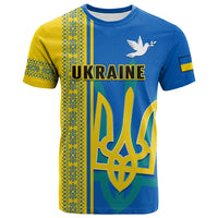 Ukraine Unity Day T Shirt Folk Ukrainian Coat Of Arms - Wonder Print Shop