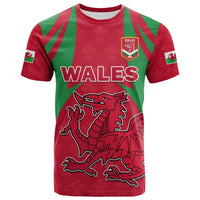 Wales Rugby T Shirt The Dragons National Team Come On Cymru - Wonder Print Shop