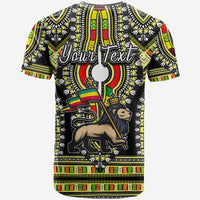 Custom Ethiopia T Shirt Dashiki Black Style LT6 - Wonder Print Shop