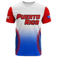Custom Puerto Rico 2023 T Shirt Baseball Sporty Version - Wonder Print Shop
