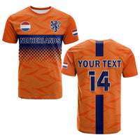 Custom Netherlands Football T Shirt Holland World Cup 2022 - Wonder Print Shop