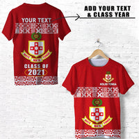 Custom Kolisi Tonga T Shirt Class Year and Your Text LT13 - Wonder Print Shop