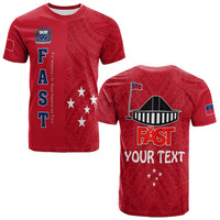 Custom F.A.S.T Samoa T Shirt We Ready Polynesian Samoan LT13 - Wonder Print Shop