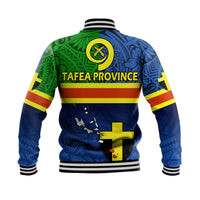Vanuatu Tafea Province Day Baseball Jacket Tafea Flag Color Style LT9 - Wonder Print Shop