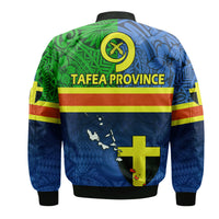 Vanuatu Tafea Province Day Bomber Jacket Tafea Flag Color Style LT9 - Wonder Print Shop
