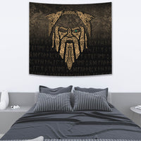 Viking Tapestry - Eye of Odin - Gold Version Tapestry RLT12 - Wonder Print Shop