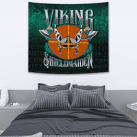 Viking Tapestry - Viking ShieldMaiden Tapestry RLT12 - Wonder Print Shop
