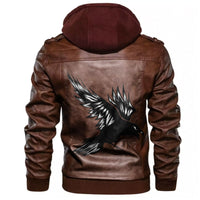 Viking The Raven Viking Leather Jacket RLT12 - Wonder Print Shop