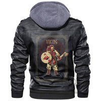Viking The Northern Warrior Poster Leather Jacket RLT12 - Wonder Print Shop
