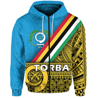 Vanuatu Torba Province Day Hoodie Torba Flag Color Style - Wonder Print Shop