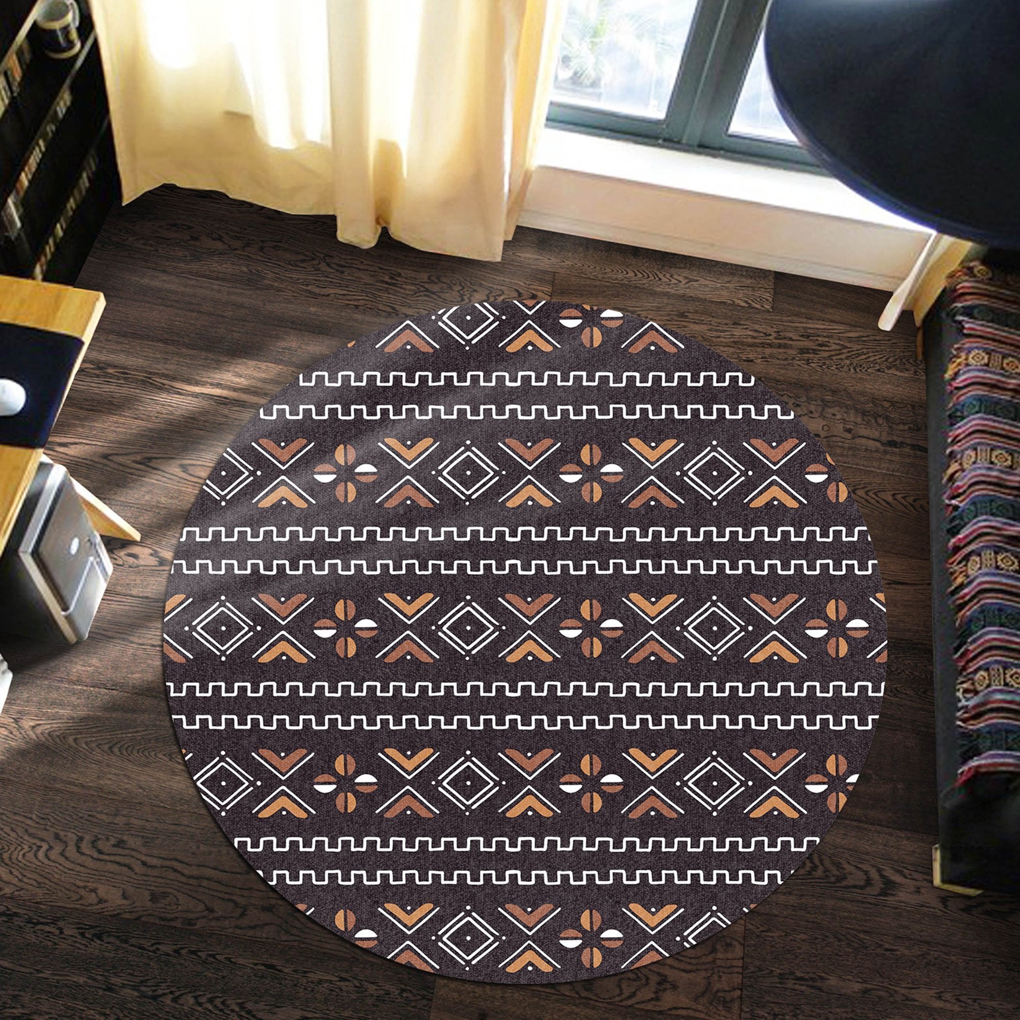 african-carpet-traditional-coffee-bogolan-round-carpet