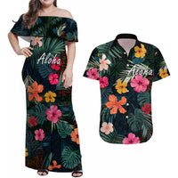 Hawaii Matching Hawaiian Shirt And Dress Tribal Elements And Hibiscus Version LT9 - Wonder Print Shop
