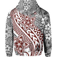 Traditional Polynesian Tribal Tattoo Retro Hoodie - Wonder Print Shop