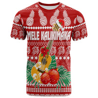 Hawaii Christmas T Shirt Mele Kalikimaka Ukulele - Wonder Print Shop