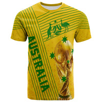 Personalised Australia Soccer WC 2022 T Shirt Socceroos Sporty Style - Wonder Print Shop