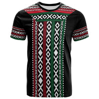 Kuwait Al Sadu Pattern T Shirt Modern Style - Wonder Print Shop