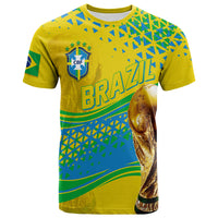 Personalised Brazil T Shirt World Cup 2022 Champions - Wonder Print Shop