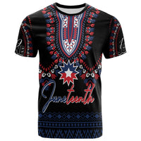 Juneteenth Dashiki Personalised T Shirt Freedom United - Wonder Print Shop