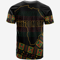 Juneteenth Tribal Pattern T Shirt Freedom Day - Wonder Print Shop